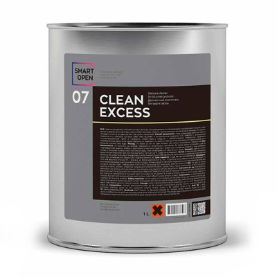 07 Clean Excess - деликатный очиститель битума и смолы 1 л, Smart Open 