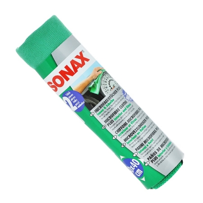 Microfibre Cloth Plus - Салфетка из микрофибры для салона и стекла (2 шт), Sonax