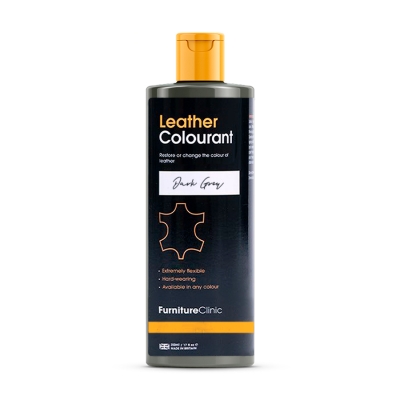 Краска для кожи (Leather Colourant) Dark Grey 250 мл, Furniture Clinic