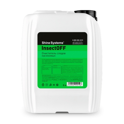 InsectOFF - очиститель следов насекомых 5 л, Shine Systems