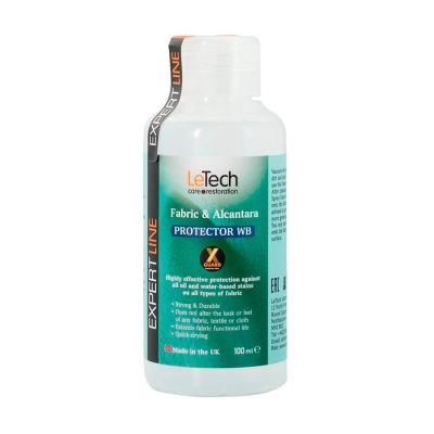 Fabric & Alcantara Protector WB - Средство для защиты ткани и алькантары 100 мл, Letech Proffesional