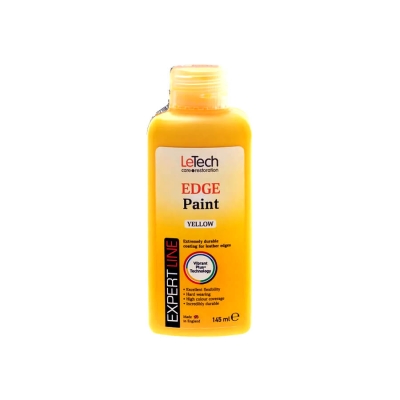 Leather Edge Paint Yellow - краска для уреза кожи 145 мл, Letech Professional