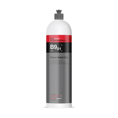 Heavy Quick Cut B9.01 - Высокоэффективная абразивная полировальная паста 1 л, Koch Chemie