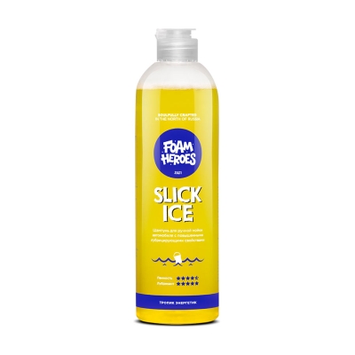 Slick Ice Zippy, шампунь для ручной мойки автомобиля 500 мл, Foam Heroes