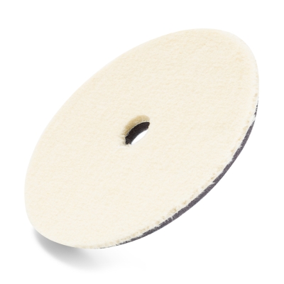 Меховой круг 130 мм - Wool White aggressive pad 130 mm, Ewocar