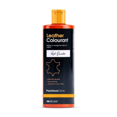 Краска для кожи (Leather Colourant) Red Oxide 250 мл, Furniture Clinic											