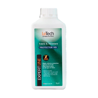 Fabric & Alcantara Protector WB - Средство для защиты ткани и алькантары 1 л, Letech Proffesional