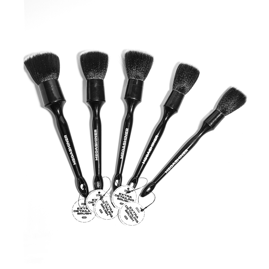 Кисть для детейлинга c косметическим ворсом Extra Detailing Brush 18, MegaShiner