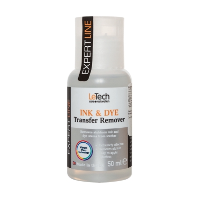 Leather Ink & Dye Transfer Remover - средство для удаления чернил с кожи 50 мл, LeTech