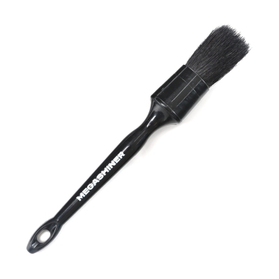 Кисть для детейлинга c натуральным ворсом Black Detailing Brush 16, MegaShiner