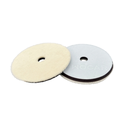 Меховой круг 150 мм - Wool White aggressive pad 150 mm, Ewocar