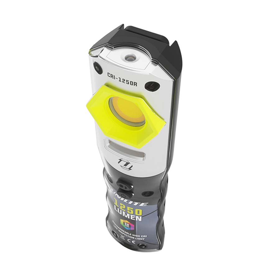 CRI-1250R - Инспекционный фонарь CRI 96+, 1250 Lm, 3 цвета + УФ, 5000 mAh, UNILITE