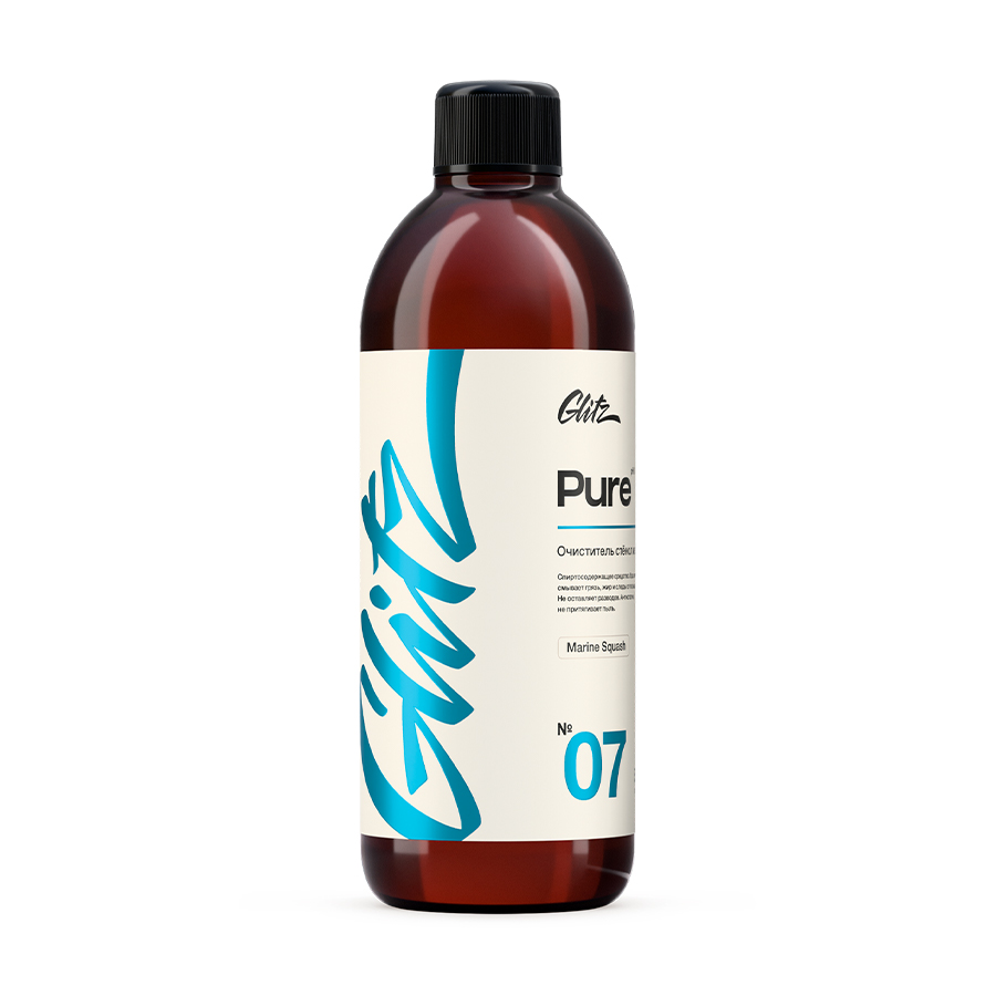 07 Pure - Очиститель стёкол и зеркал 500 мл, Glitz