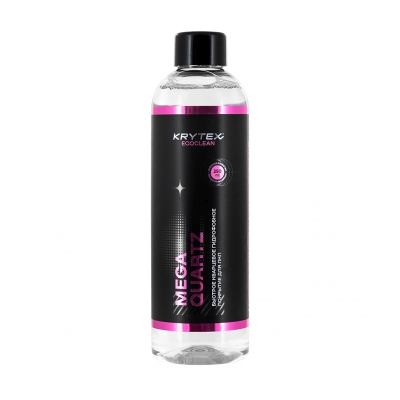 KRYTEX ECOCLEAN MEGA QUARTZ Быстрое кварцевое гидрофобное покрытие для ЛКП, 500 мл