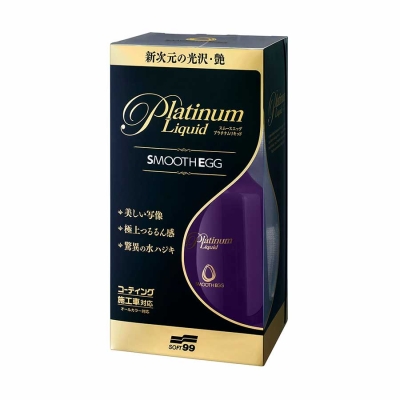 Smooth Egg Platinum Liquid - покрытие для кузова, покрытого жидким стеклом, 230 мл, Soft99