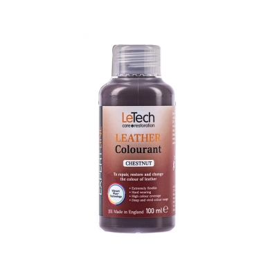 Leather Colourant Chestnut - краска для кожи EXPERT LINE 100 мл, Letech Professional
