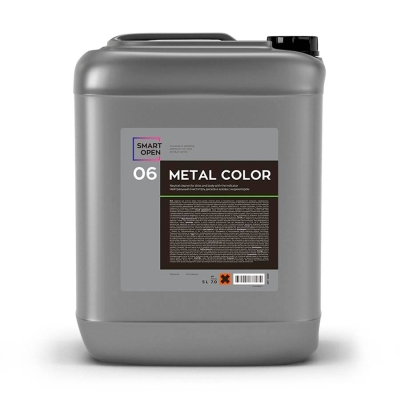 06 Metal Color - нейтральный очиститель дисков и кузова с индикатором 5 л, Smart Open