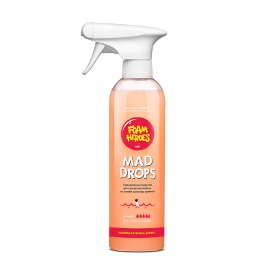 Mad Drops Candy, быстрое гидрофобное покрытие для ЛКП 500 мл, Foam Heroes