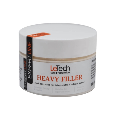 Leather Heavy Filler - густой ремонтный состав 100 мл, Letech Professional
