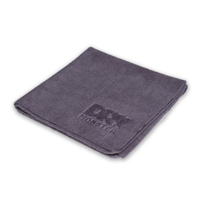 Velvet Микрофибровое полотенце супермягкое СЕРОЕ 40х40 см, Dry Monster
