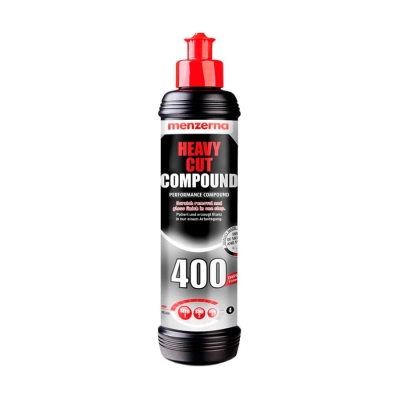 Heavy Cut Compound FG400 - высокоабразивная полировальная паста 250 мл New Formula, Menzerna