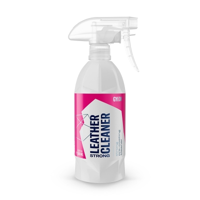 Q2M Leather Cleaner Strong - мощный очиститель для сильных загрязнений кожаных изделий 500 мл, Gyeon