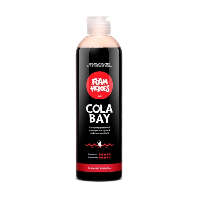 Cola Bay, шампунь для ручной мойки автомобиля 500 мл, Foam Heroes