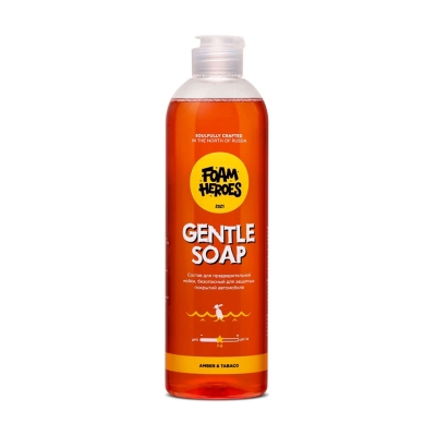 Gentle Soap Amber, деликатный состав для предварительной мойки 500 мл, Foam Heroes