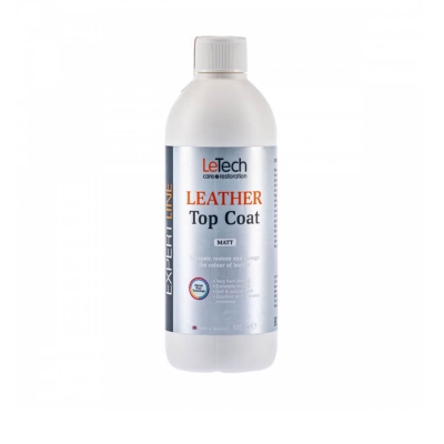 Leather Top Coat Matt - защитный лак для кожи матовый EXPERT LINE 500 мл, Letech Professional