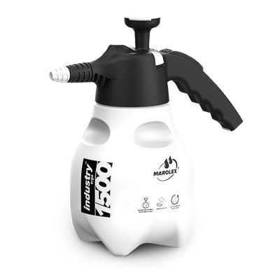Ручной черный помповый опрыскиватель Industry Ergo Acid line 1500(Viton), Marolex