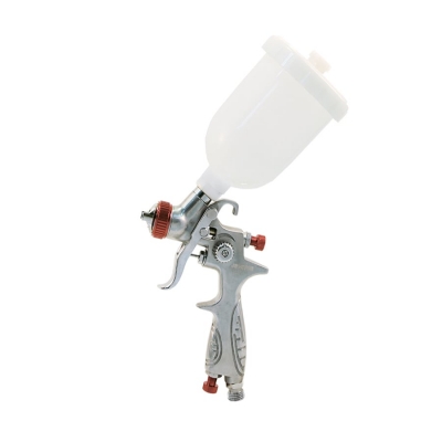 Миникраскопульт JETA Light mini JL887 HVLP, сопло 0,8 мм, верхний пластиковый бачок, JETA PRO