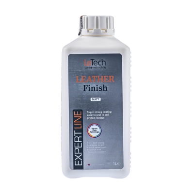 Leather Top Coat Matt - защитный лак для кожи матовый EXPERT LINE 1000 мл, Letech Professional
