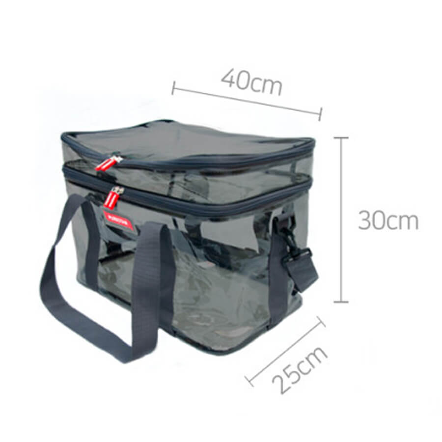 Towel bag black - сумка для автокосметики и микрофибр черная, 40х25х30 см, PURESTAR