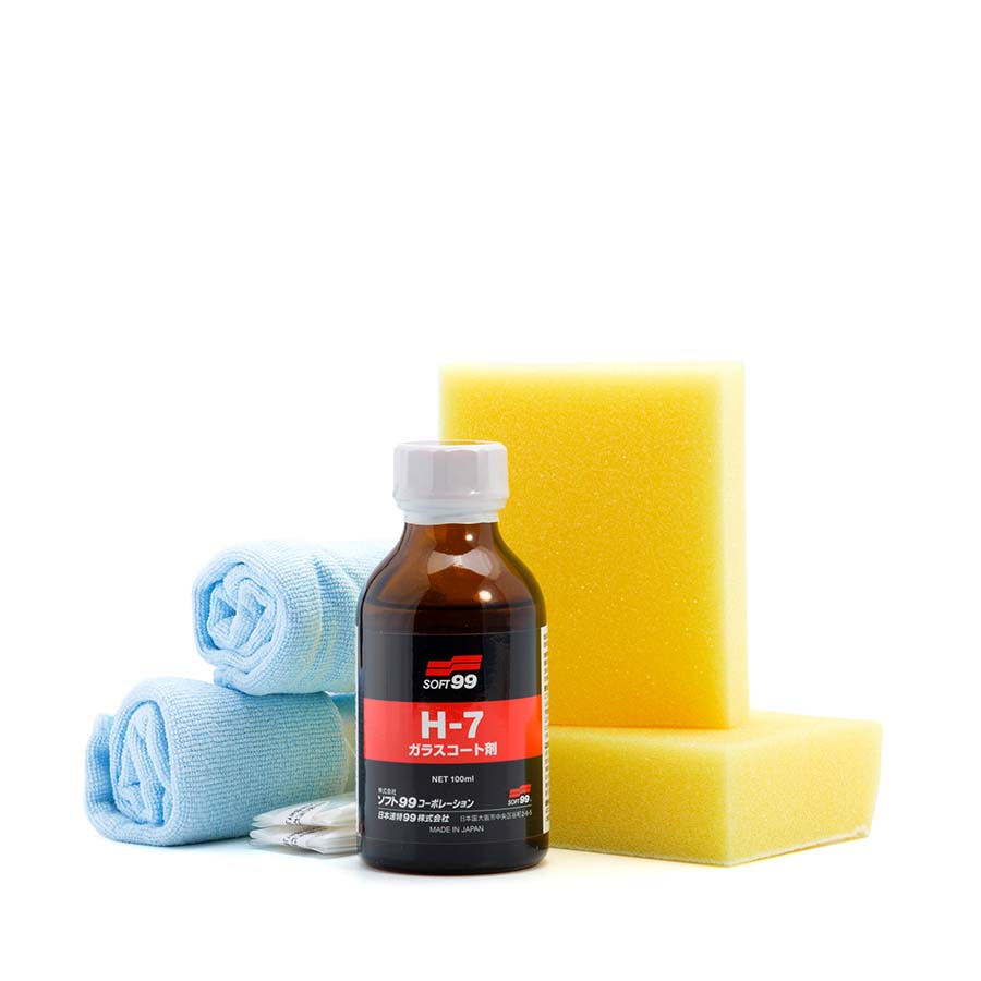 H-7 Soft99 - защитное покрытие для кузова Glass Coat H-7 "жидкое стекло", 100 мл