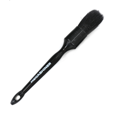 Кисть для детейлинга c натуральным ворсом Black Detailing Brush 14, MegaShiner