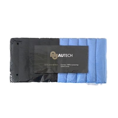 Микрофибра 40х40 200 гр., 100% полиэстер, 10 шт., Autech