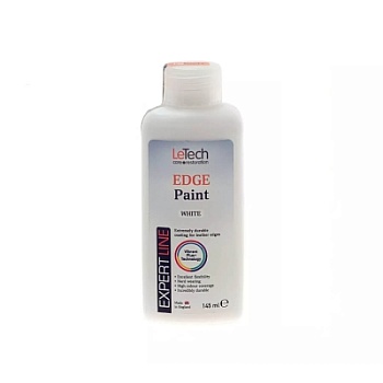 Leather Edge Paint White - краска для уреза кожи 145 мл, Letech Professional