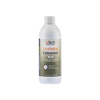Leather Colourant Umber - краска для кожи EXPERT LINE 500 мл, Letech Professional