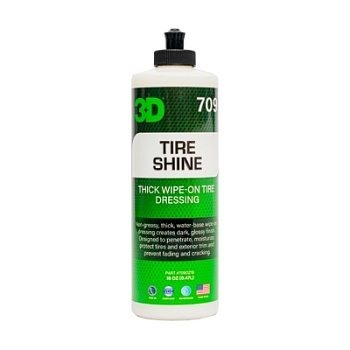 Полимерное покрытие 3D Tire Shine 0,48 л, 3D 