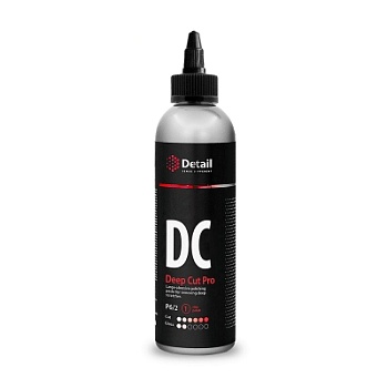 DC "Deep Cut Pro" - крупноабразивная полировальная паста для удаления глубоких царапин 250 мл,Detail
