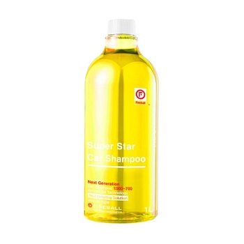 Шампунь для ручной мойки Super Star Car Shampoo Медово-Банановый (желтый) 1 л, Fireball