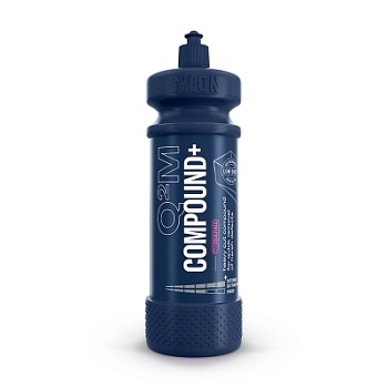 Q2M Compound+ - высокоабразивная полировальная паста для твердых лаков на водной основе 1 л, Gyeon