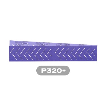 Полоска шлифовальная P320+ Cubitron II 737U Hookit Purple+ 70 мм x 396 мм, 3М