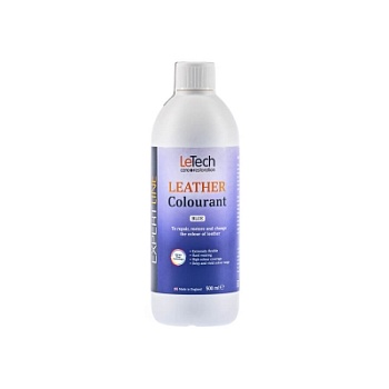 Leather Colourant Blue - краска для кожи EXPERT LINE 500 мл, Letech Professional