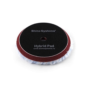 Hybrid Pad - гибридный полировальный круг 155 мм, Shine Systems
