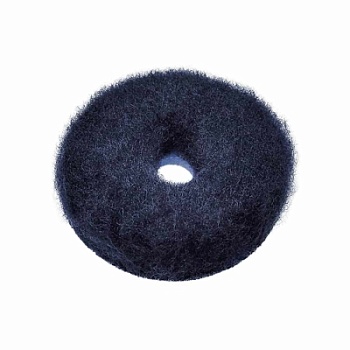 Полировочный круг шерсть 15мм Doodle Wool-Pad, black 80/25/80, Au-33DOB80, Autech