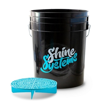 Ведро с сепаратором для мойки автомобиля Shine Systems Bucket 20 л