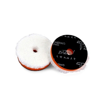 Detailing Thermo Microfiber - Термостойкий микрофибр. круг на поролоновой подложке 80 мм - Zvizzer 