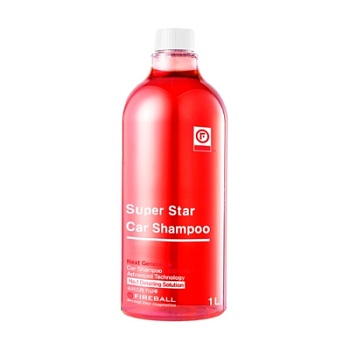 Шампунь для ручной мойки Super Star Car Shampoo Папайя-Манго (красный) 1 л, Fireball