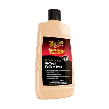 Hi-tech Yellow Wax M2616 - Защитный воск 473 мл, Meguiars